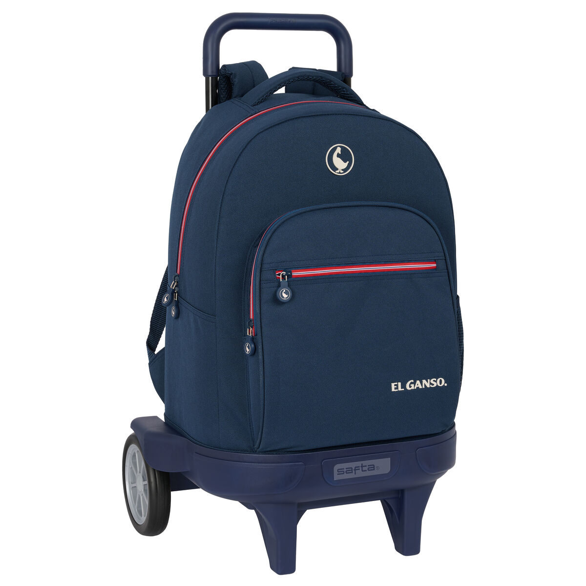 Skolväska med hjul El Ganso Classic Marinblå 33 X 45 X 22 cm