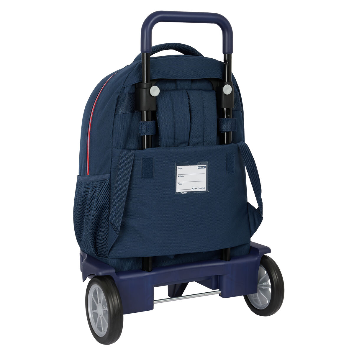 Skolväska med hjul El Ganso Classic Marinblå 33 X 45 X 22 cm - 2