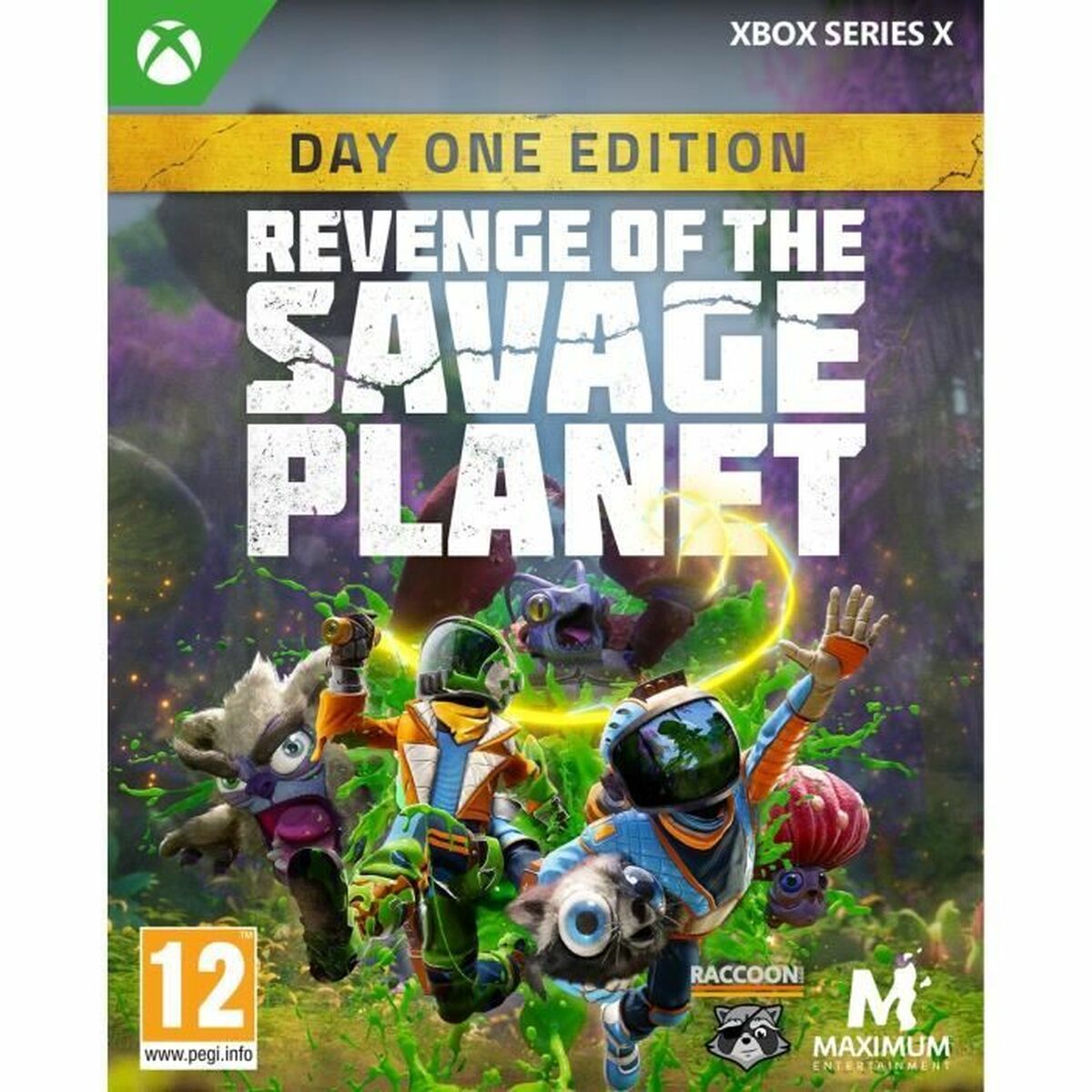 Xbox Series X Videospel Just For Games La venganza del planeta salvaje: Edición Día Uno