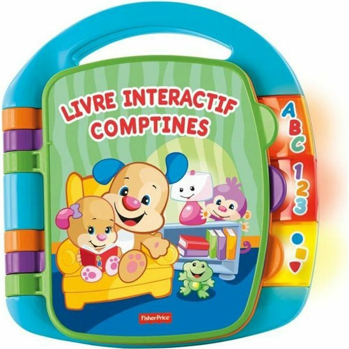 Bebisleksak Fisher-Price Interactive Book Nursery Rhymes Puppy