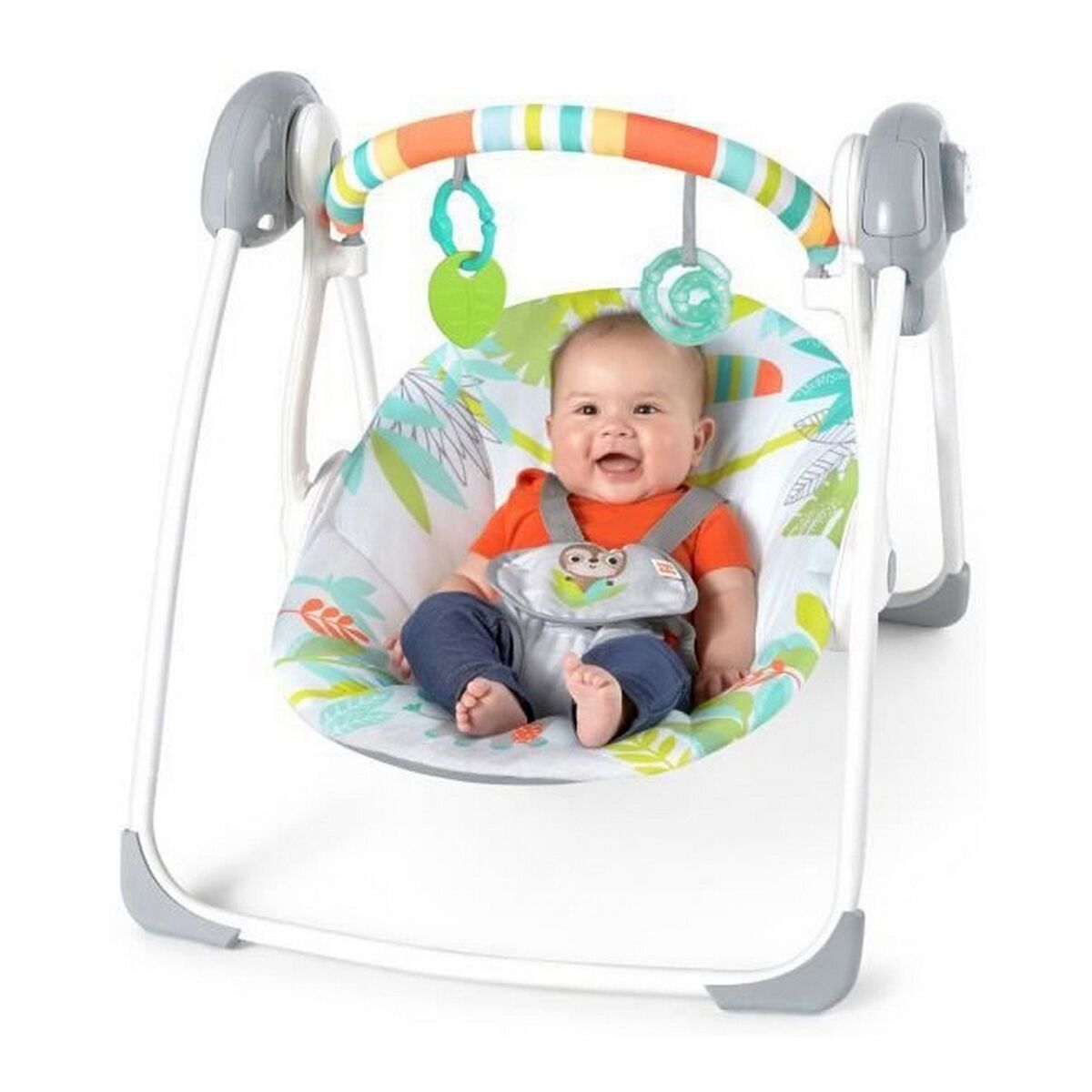 Gungstol Ingenuity Compact portable swing Multicolour djur - 2