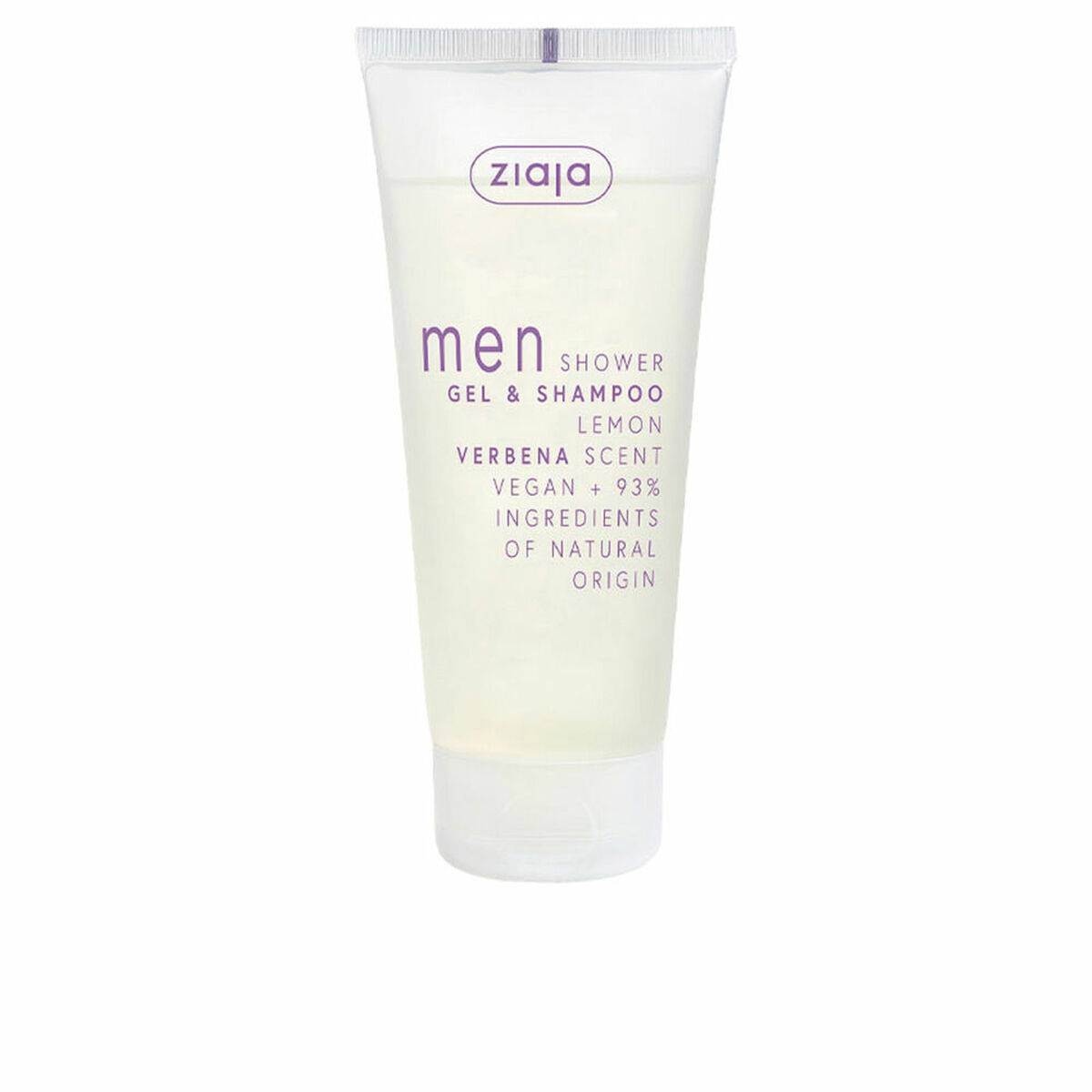 2-i-1 Gel och schampo Ziaja Men 200 ml Citron verbena Män