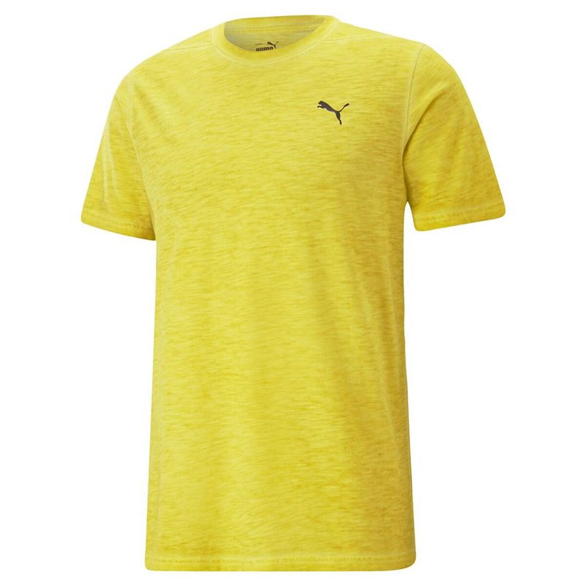 T-shirt med kortärm Herr Puma 523202 41 Gul (L)