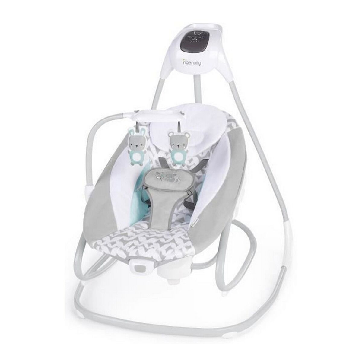 Gungstol Ingenuity 2-in-1 Swing Lounger - Raylan Grå Vit