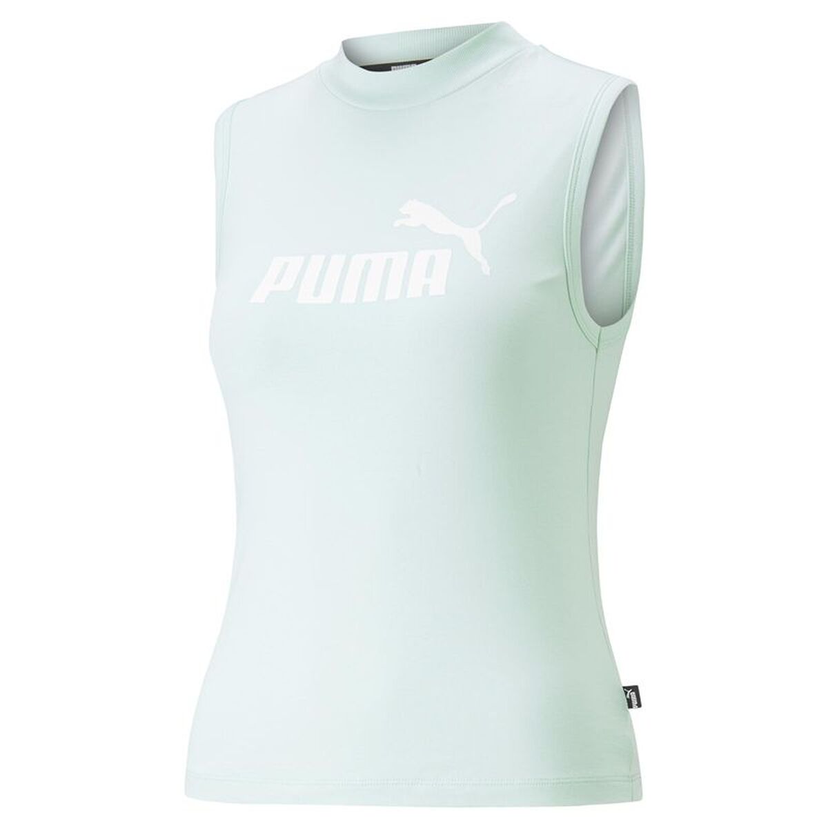Ärmlös sporttröja Dam Puma Ess Slim Logo Tank Aquamarine