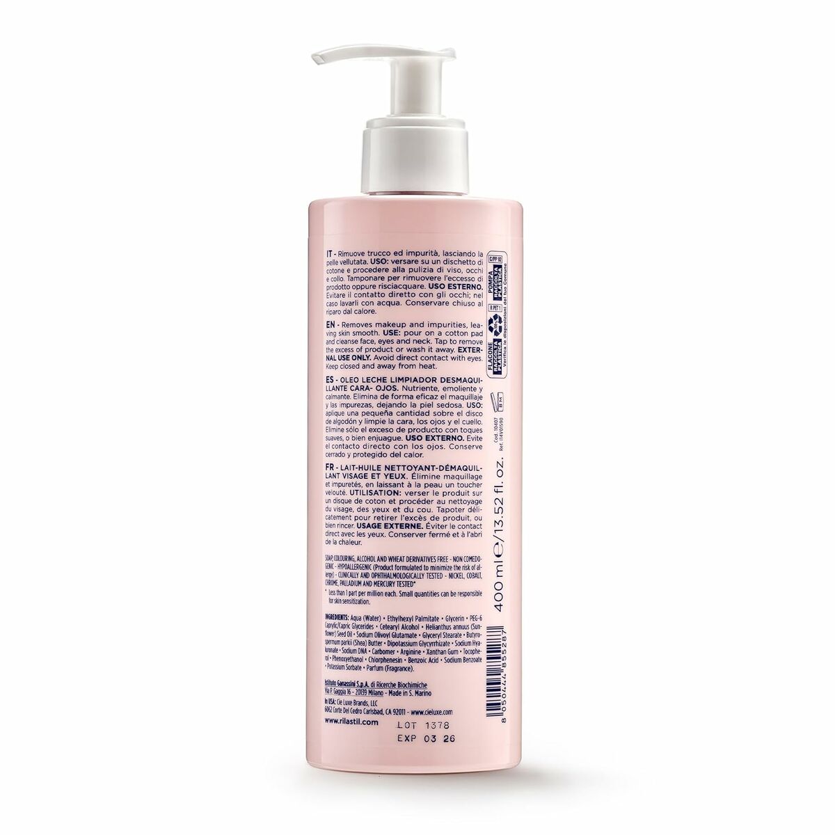 Rengörande lotion Rilastil Daily Care 400 ml - 2