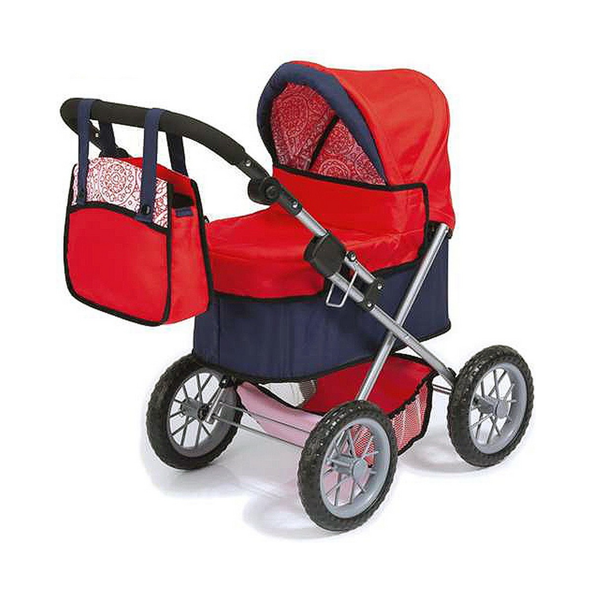 Dockvagn Reig Trendy Royal Special Version Röd 45 cm - 2