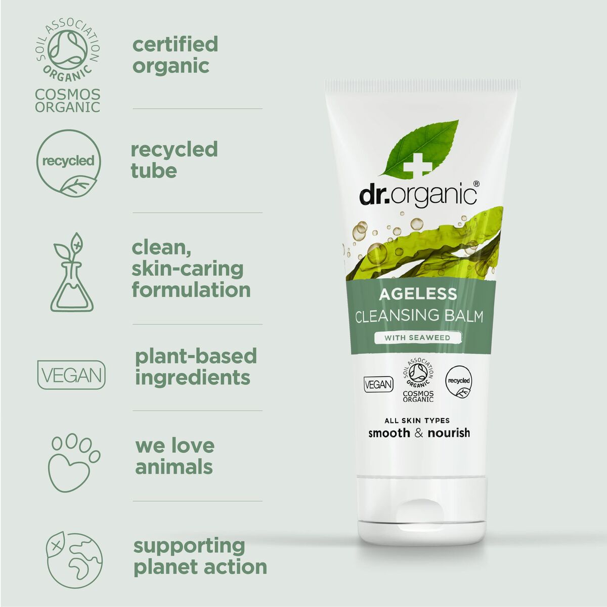 Ansiktsrengöring Dr.Organic AGELESS DR. ORGANIC 100 ml Balsam - 2