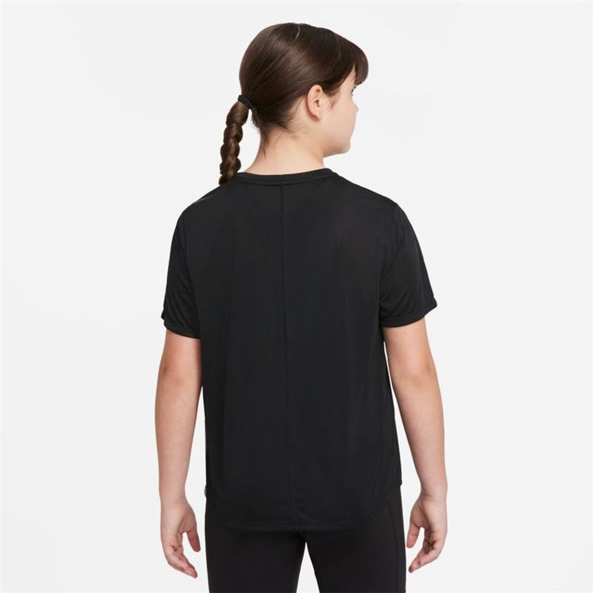 Barn T-shirt med kortärm Nike DD7639-010 Svart - 2
