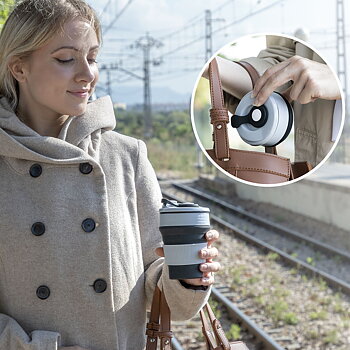 Fällbar silikonkopp Flahsie InnovaGoods