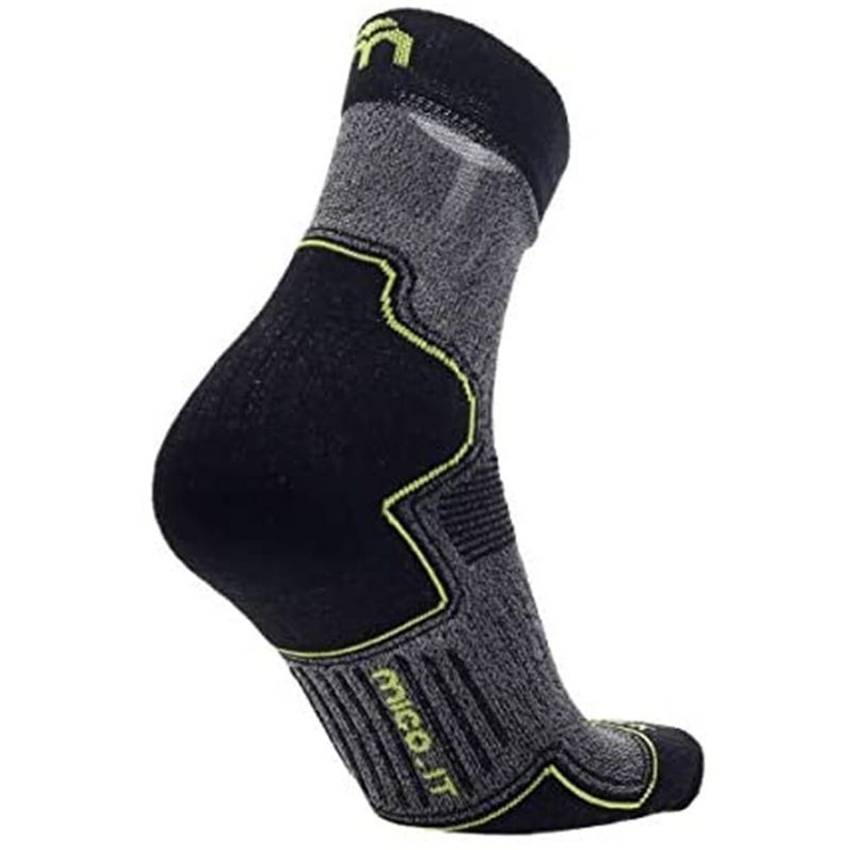 Sportstrumpor Mico Everyday Light Svart - 2