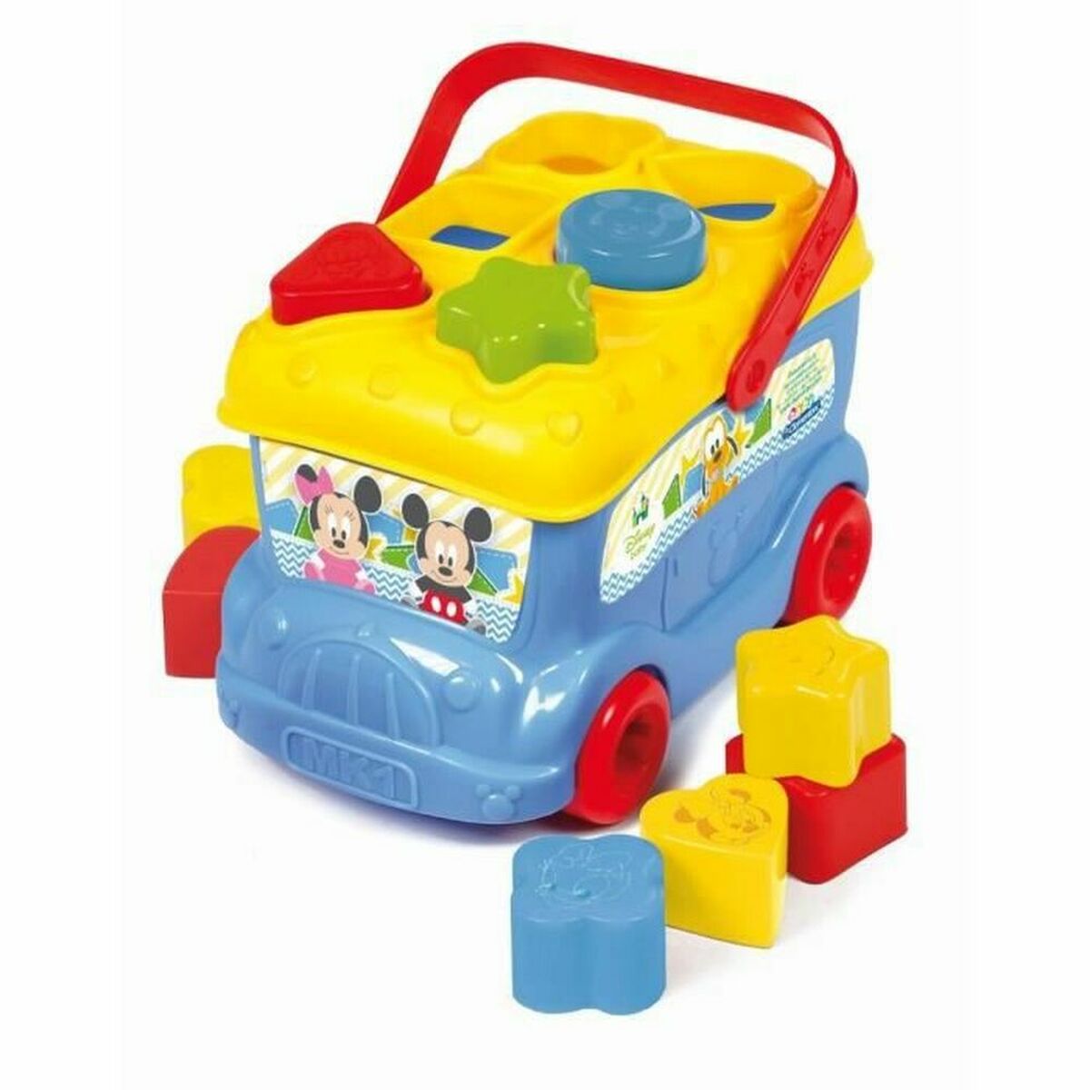 Interaktiv leksak för småbarn Clementoni The Mickey Mouse Bus 9 Delar - 2