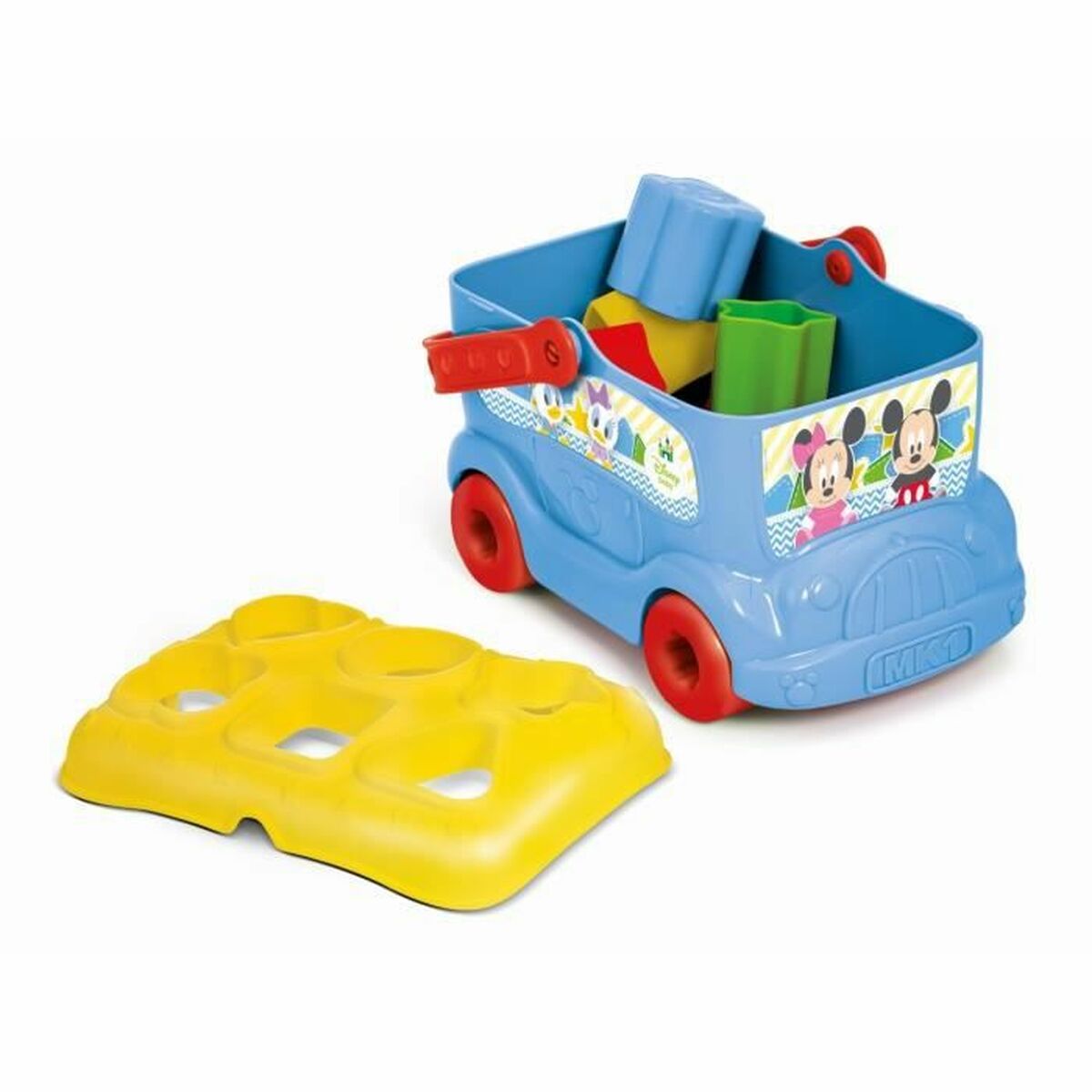Interaktiv leksak för småbarn Clementoni The Mickey Mouse Bus 9 Delar - 3