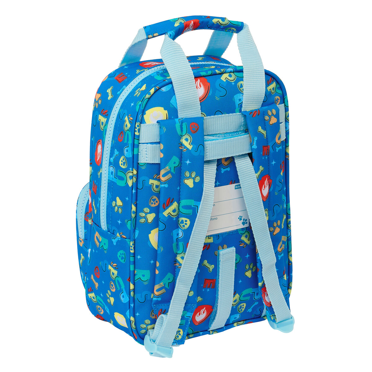 Skolryggsäck The Paw Patrol Pups rule Blå 20 x 28 x 8 cm - 2