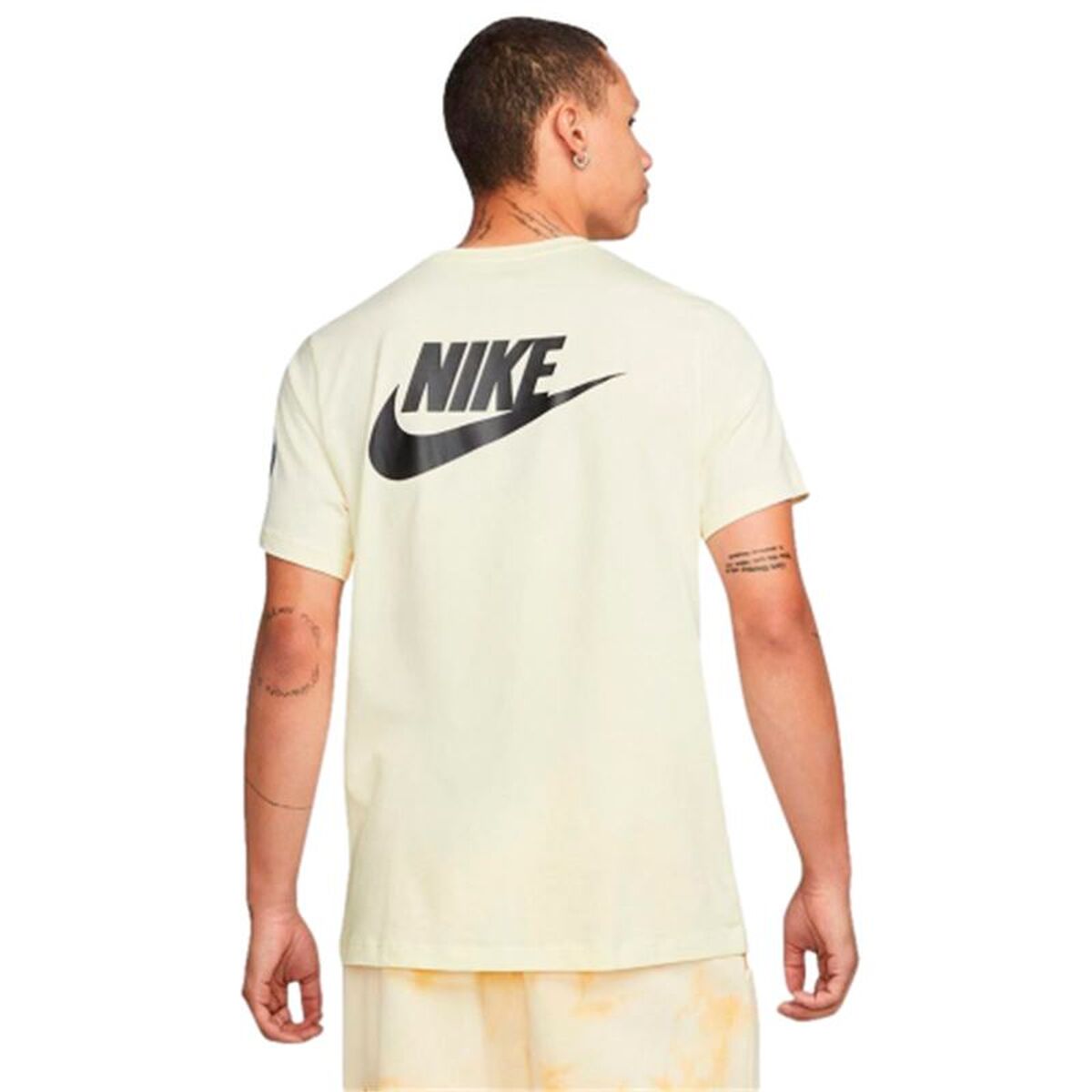 T-shirt med kortärm Herr Nike Have A Nice Day Beige - 2