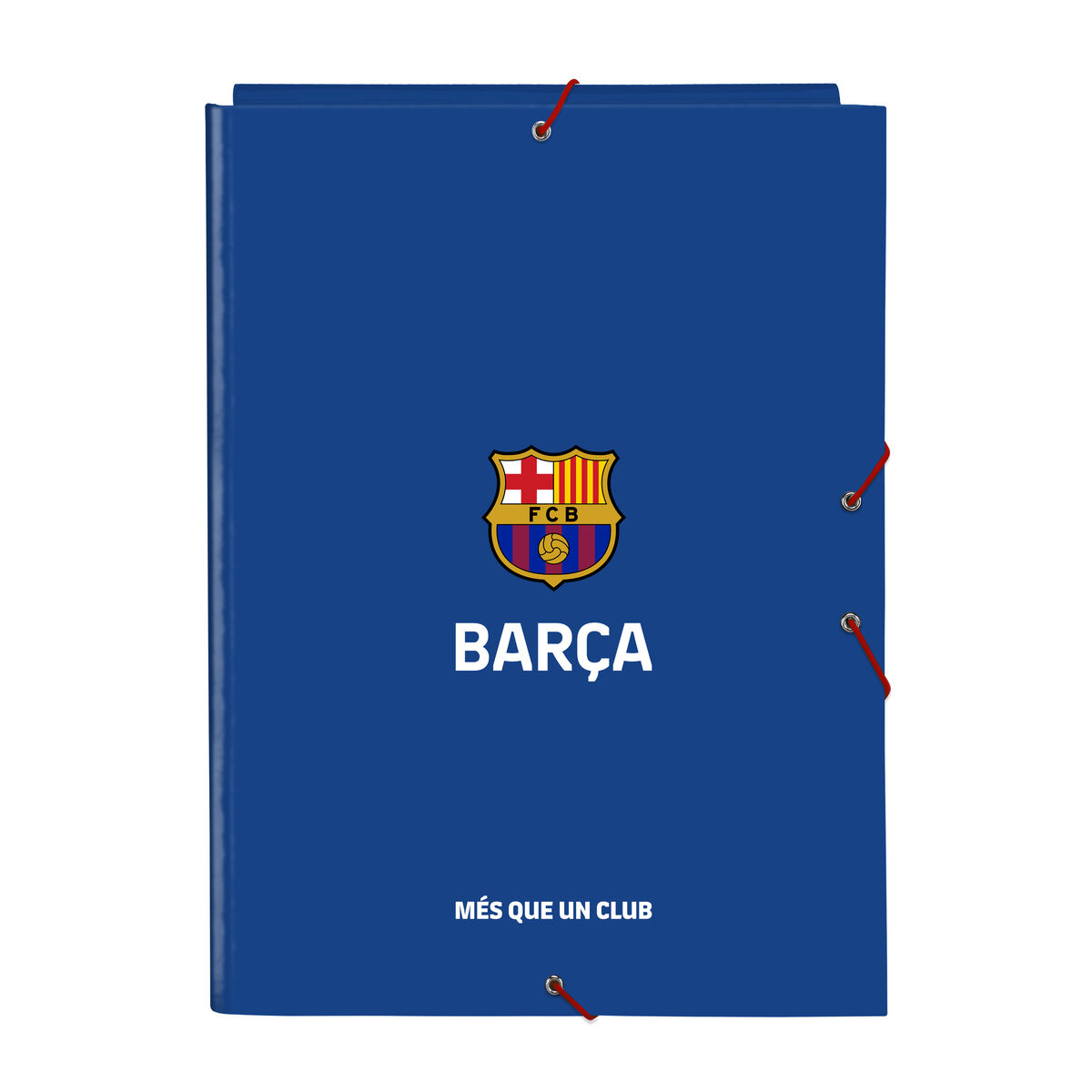 Folder F.C. Barcelona Blå Rödbrun A4