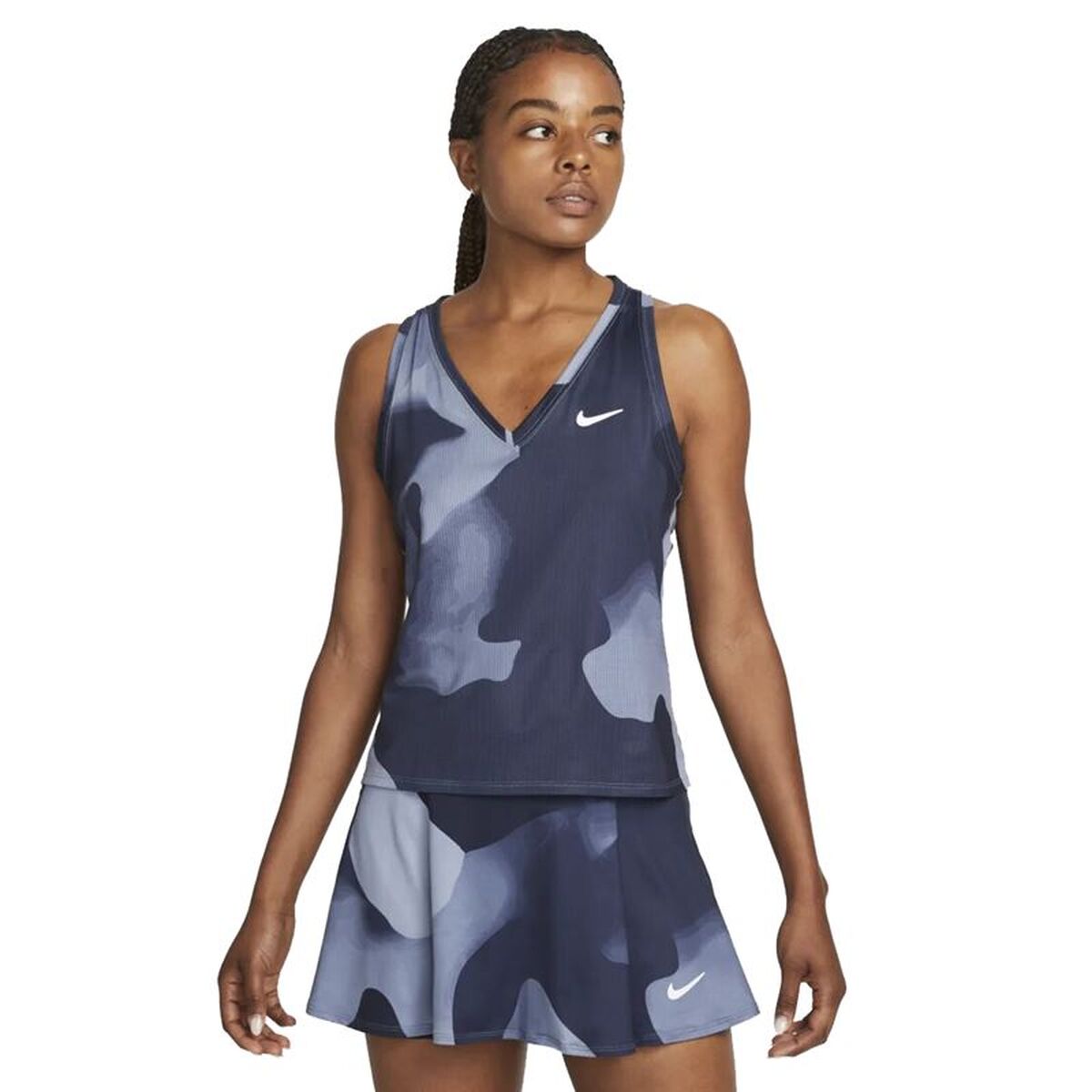 Tanktop, Dam Nike DD8847-493 Marinblå (XS)