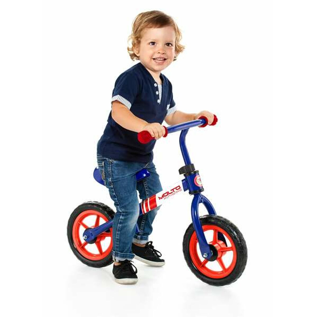 Barncykel Moltó Minibike Blå - 3
