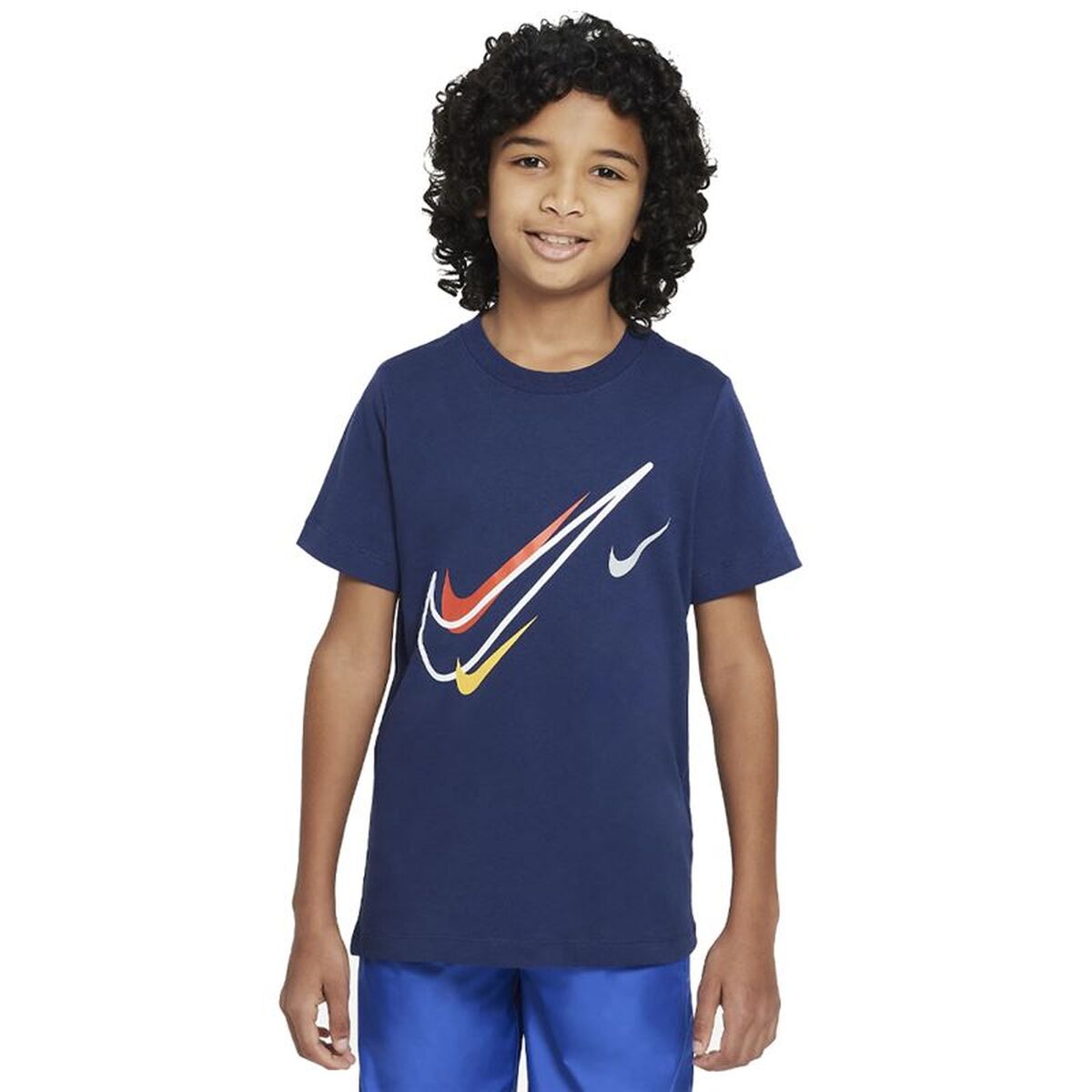 Barn T-shirt med kortärm Nike DX2297-410