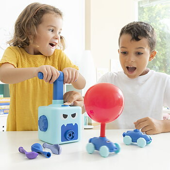 2-In-1 Bil- and Ballongsbärraketsleksak Coyloon InnovaGoods