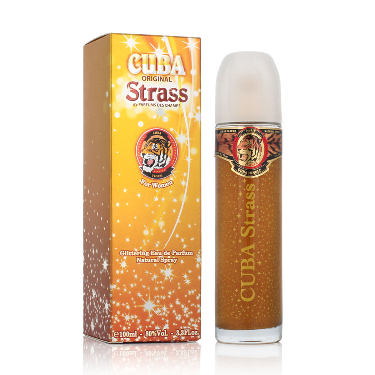 Parfym Damer Cuba Strass Tiger EDP 100 ml