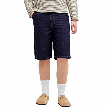Jeansbyxor Herr Dickies Madison Denim Short Rinsed Blå