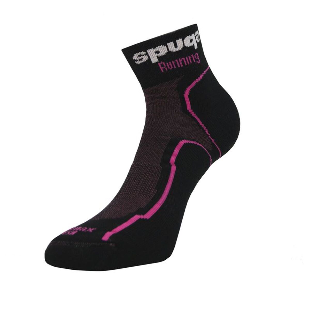 Sportstrumpor Spuqs Coolmax Cushion Svart - 2