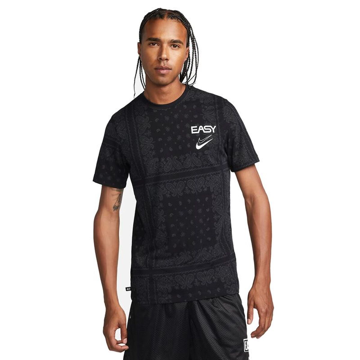 Baskettröja Nike DR7658-010 Svart