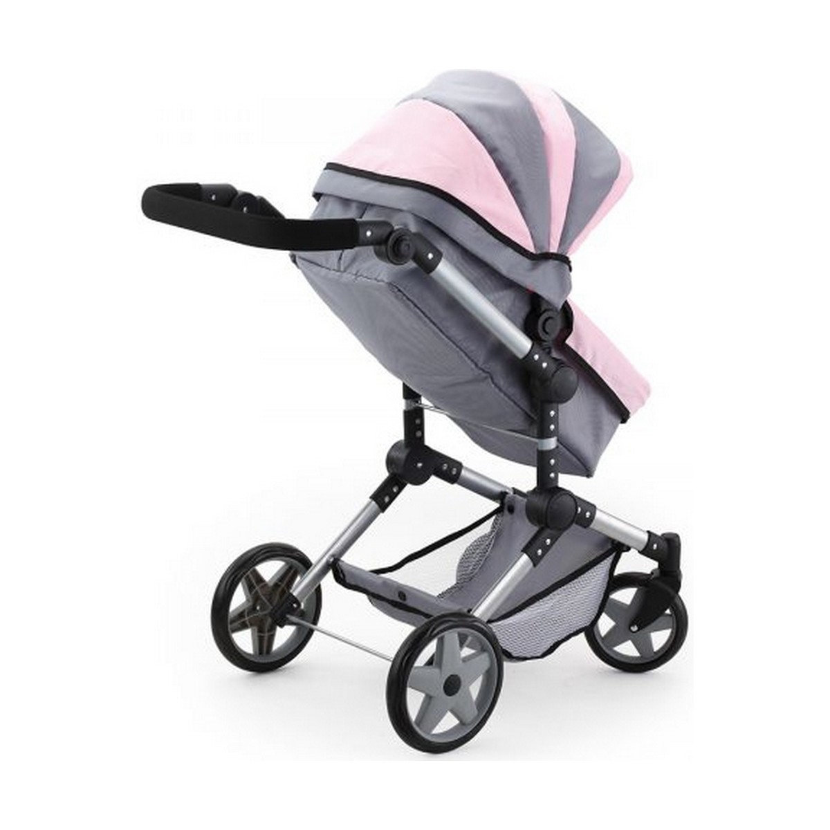Dockvagn Reig Pram Neo Pro Grå 57 cm - 3