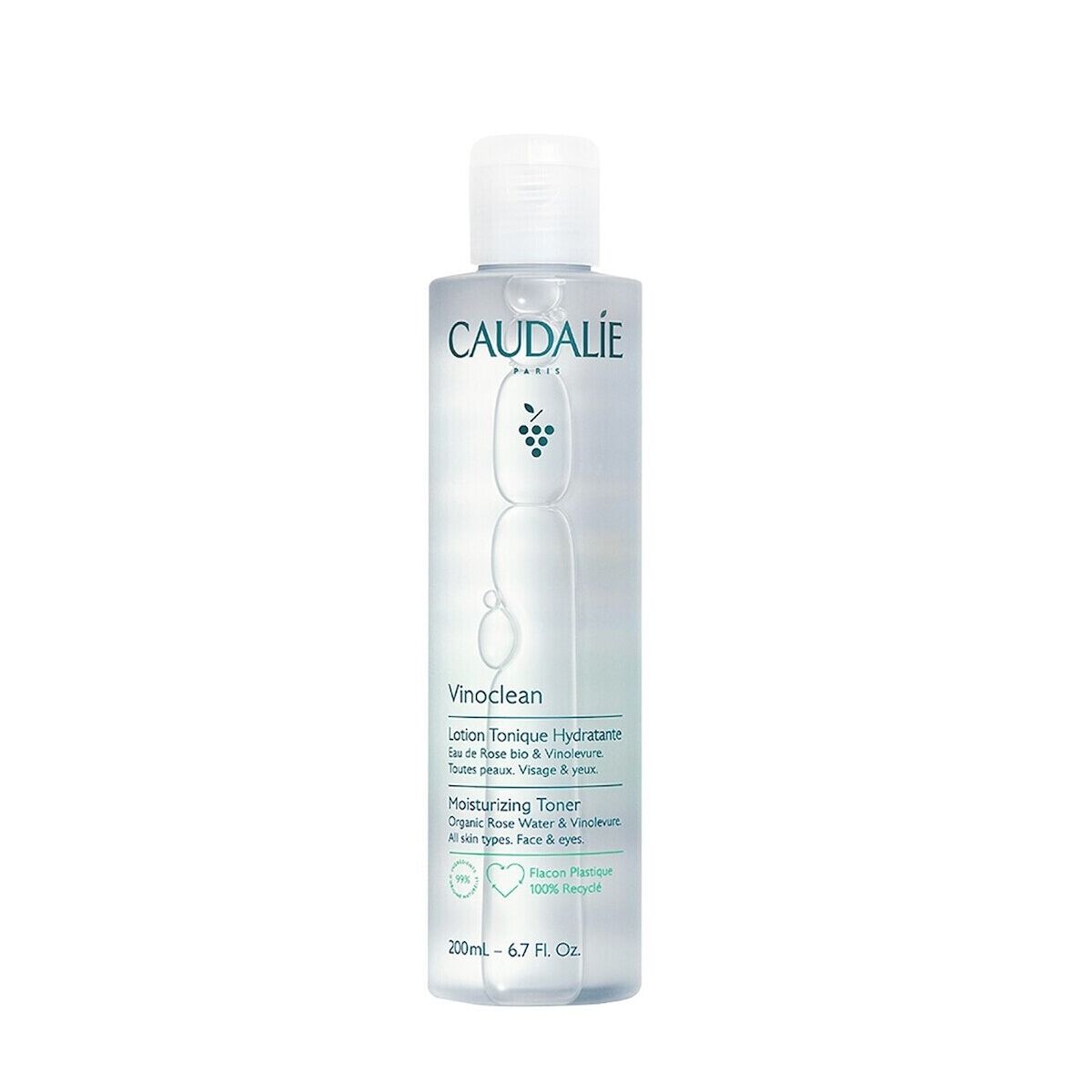 Ansiktstoner Caudalie VINOCLEAN 200 ml