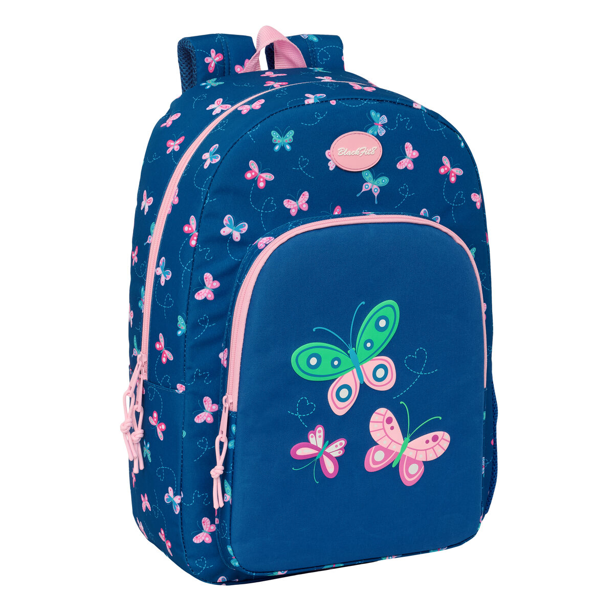 Skolryggsäck BlackFit8 Mariposas Multicolour 30 x 46 x 14 cm