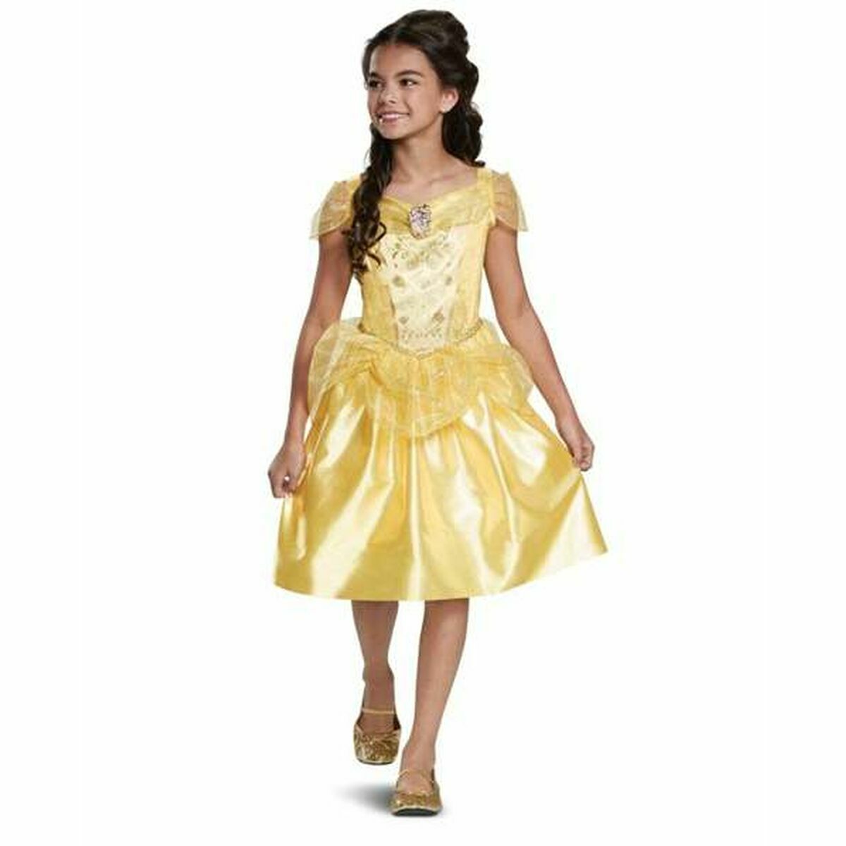 Maskeraddräkt för barn Disney Bella - 2
