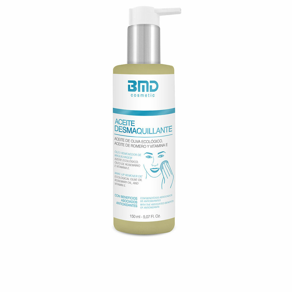 Ansiktssminkremover BMD Cosmetic LIMPIEZA BMD COSMETIC 150 ml
