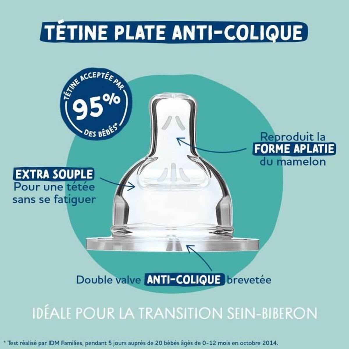 Nappflaska Dodie 270 ml (3 antal) - 2