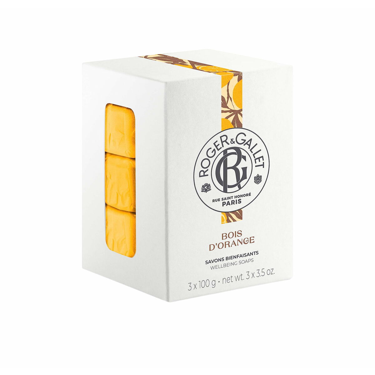Parfyrmerad tvål Roger & Gallet   3 antal 100 g