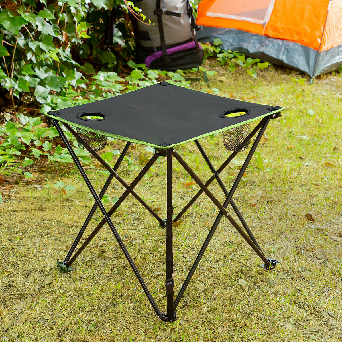 Hopfällbart Campingbord i Textil med Fodral Cafolby InnovaGoods - 2