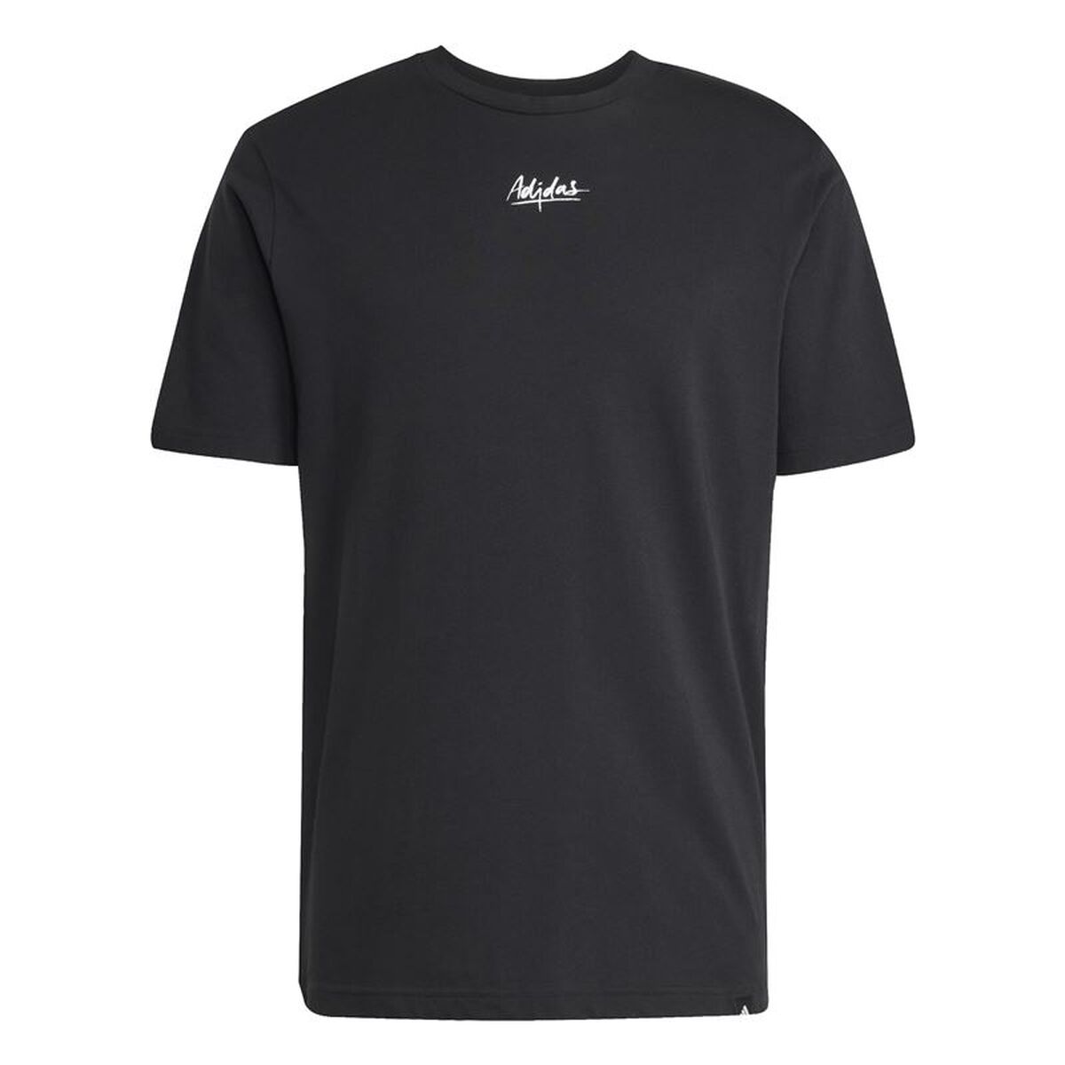 T-shirt med kortärm Herr Adidas Lemon Svart