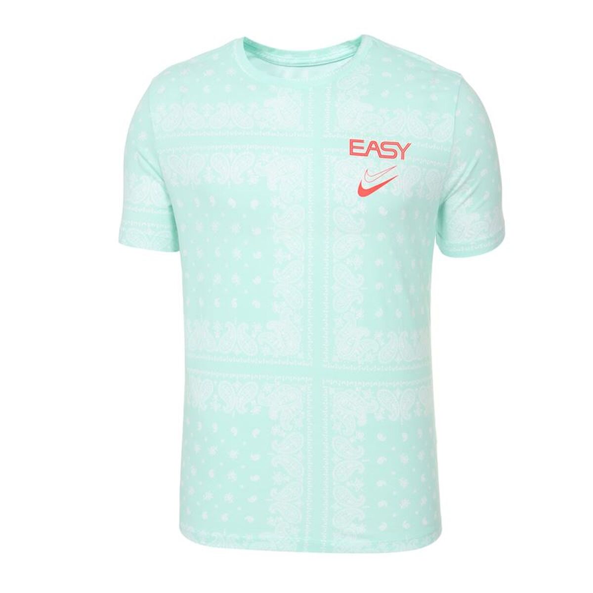 T-shirt med kortärm Herr Nike KD Turkos
