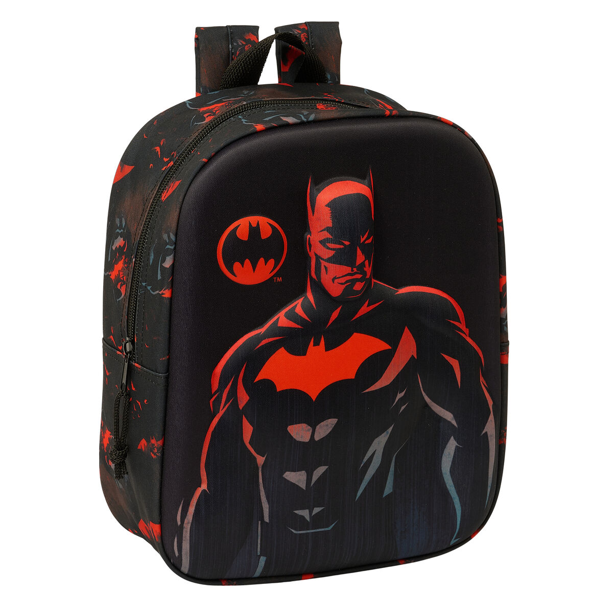 Skolryggsäck Batman Svart 22 x 27 x 10 cm 3D