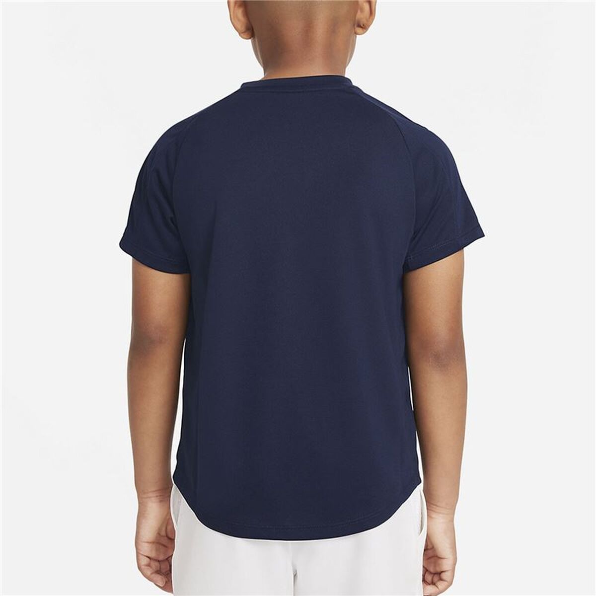 Barn T-shirt med kortärm Nike CV7565-451 Marinblå - 2