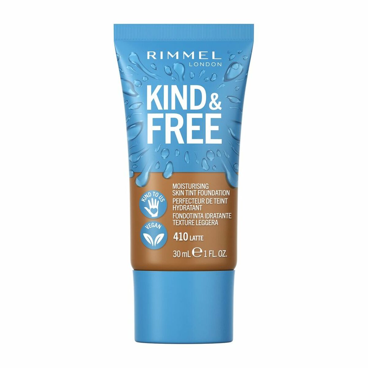 Foundationkräm Rimmel London Kind & Free 410-latte (30 ml)