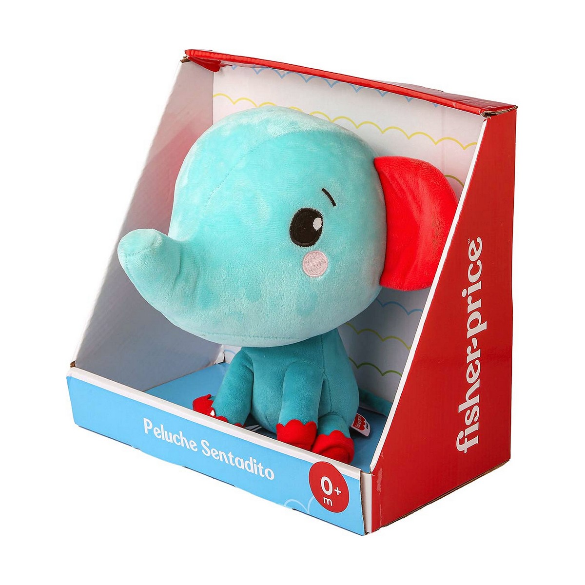 Mjukisleksak Fisher-Price Elefant 20 cm Plast - 2
