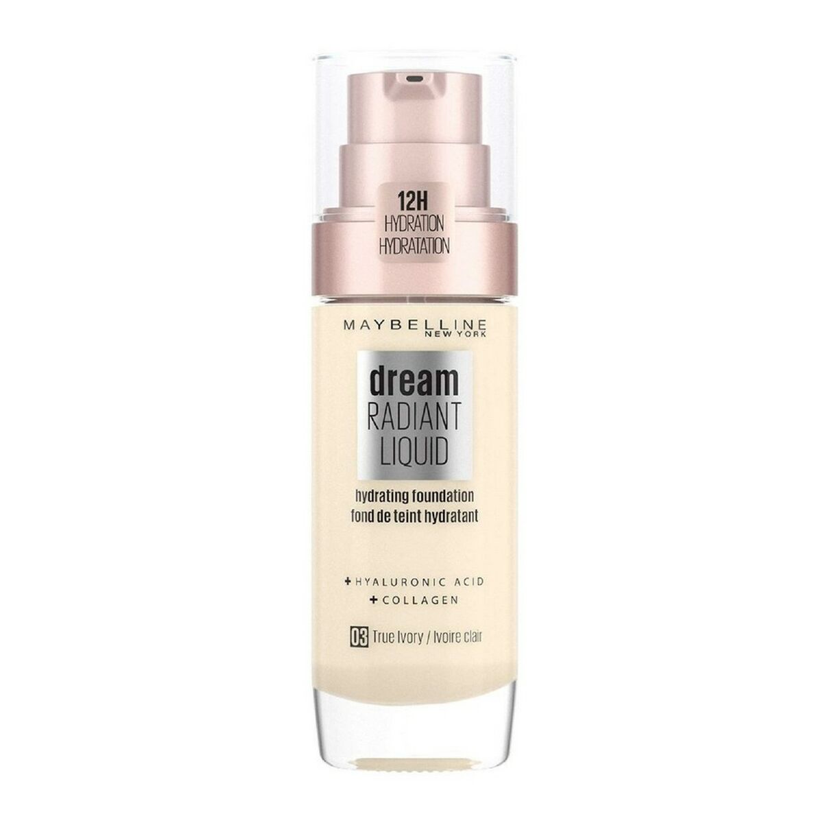 Flytande makeupbas Maybelline Dream Satin Liquid Serum 3-true ivory Nº 3-True Ivory 30 ml