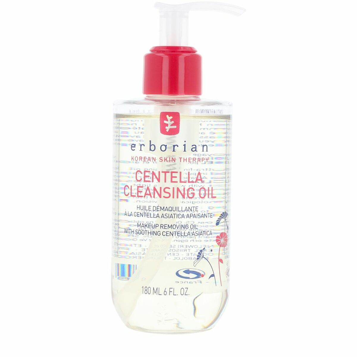 Hydrerande kräm med färg Erborian CENTELLA CLEANSING OIL 180 ml