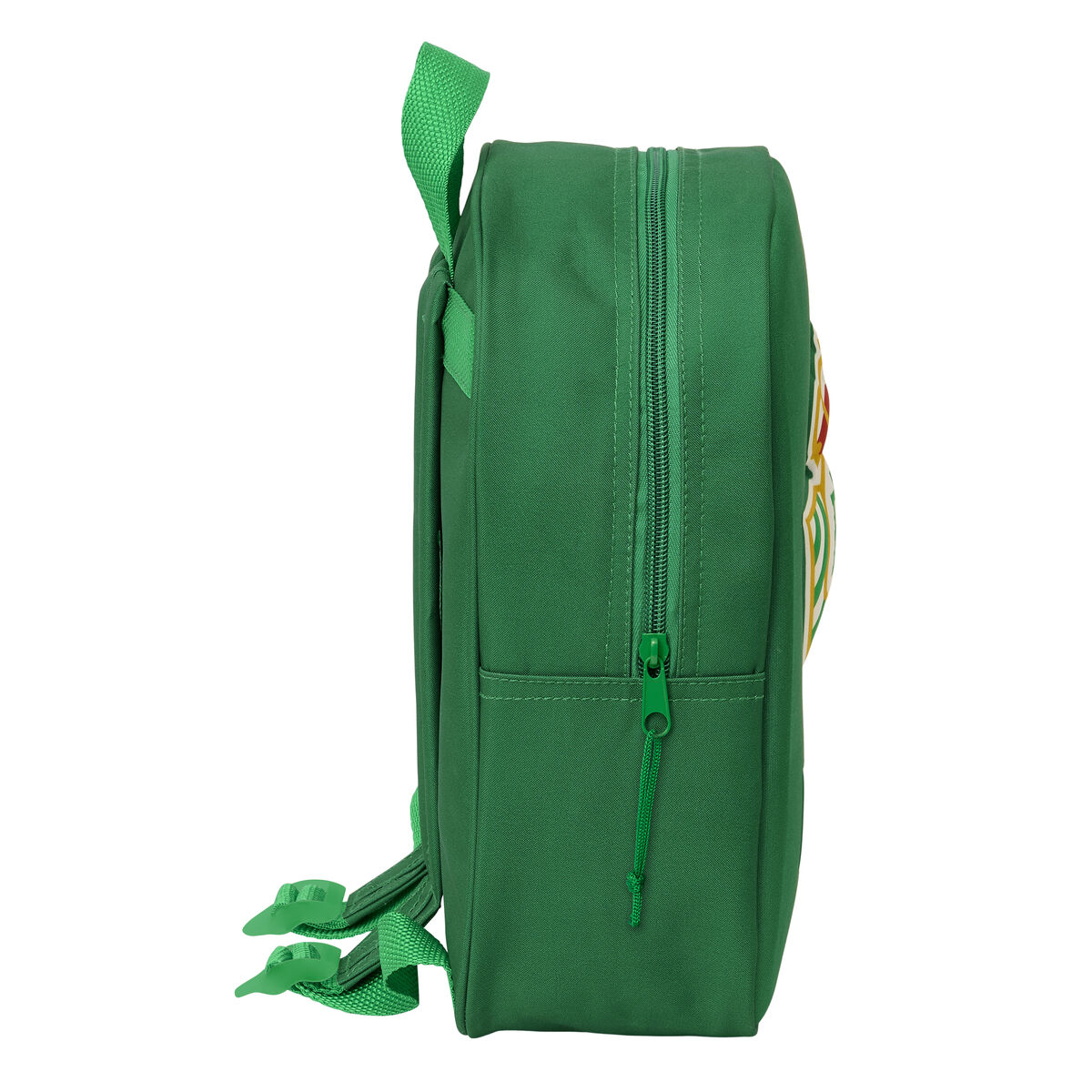 Skolryggsäck Real Betis Balompié Grön 22 x 27 x 10 cm 3D - 2