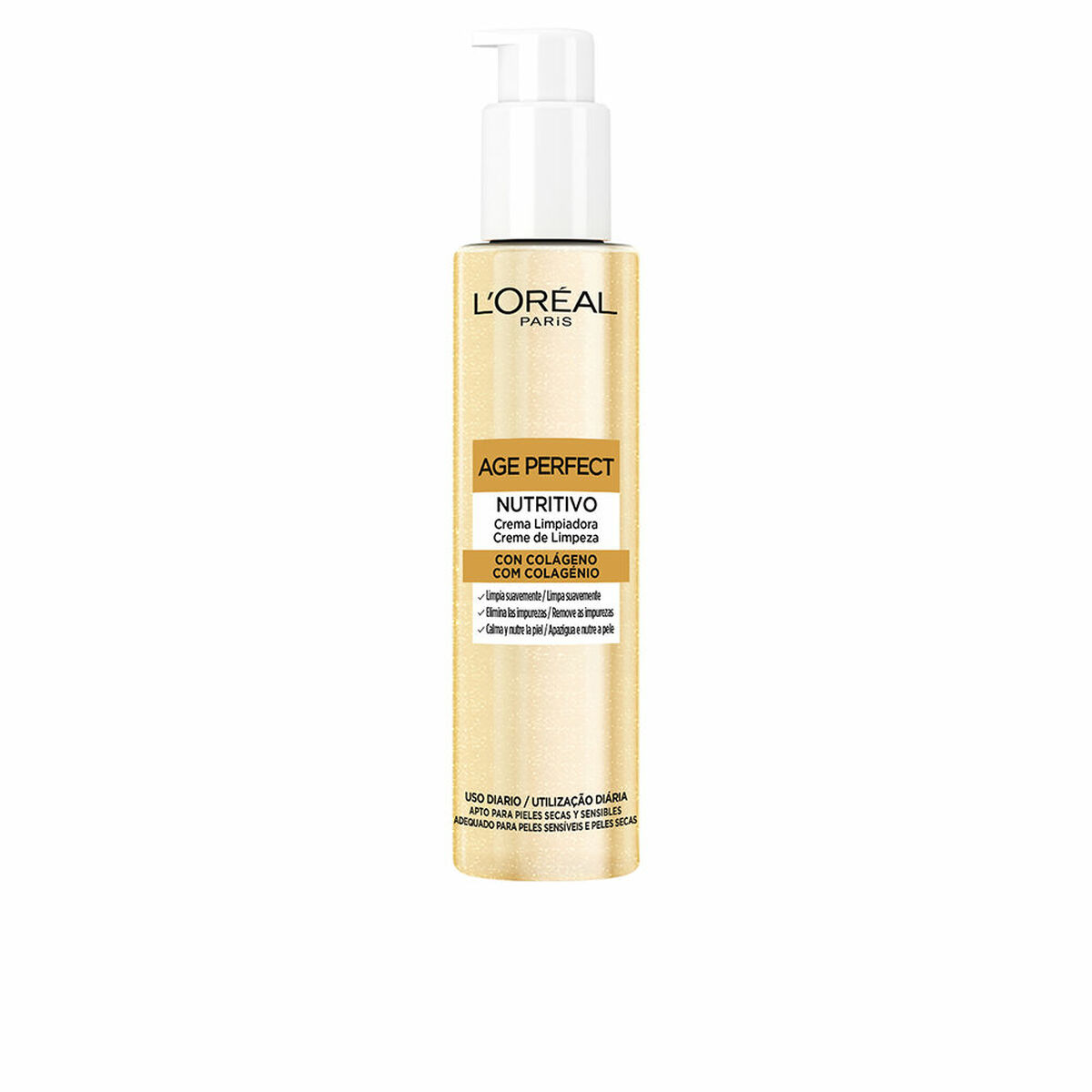 Vårdande rengöring L'Oreal Make Up AGE PERFECT 150 ml