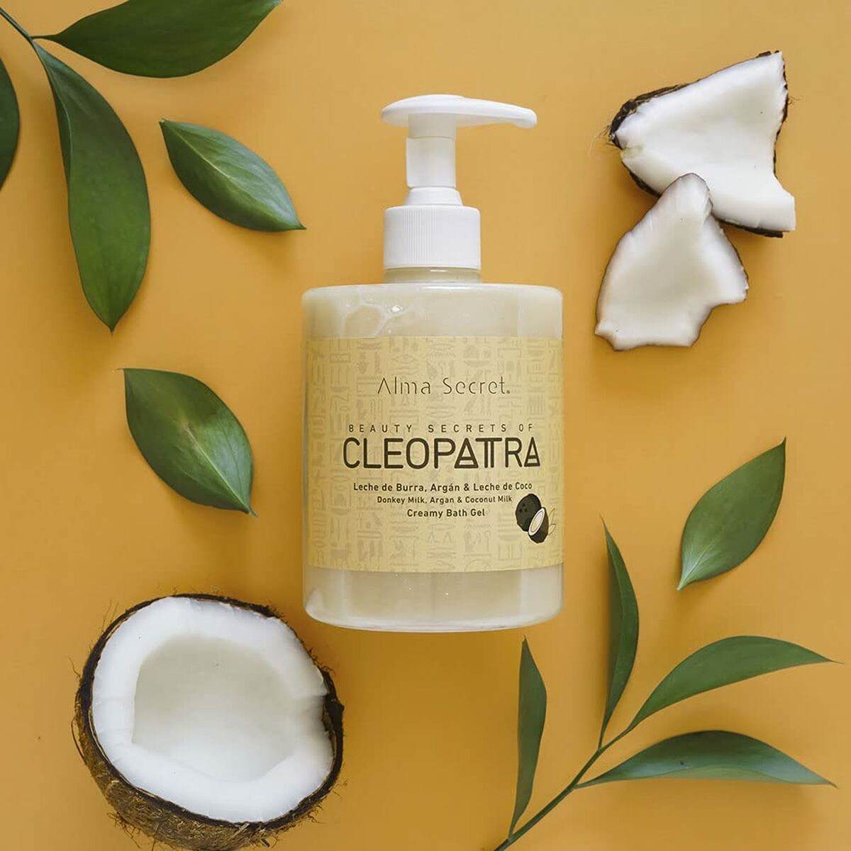 Duschtvål Alma Secret Cleopatra 500 ml Kokosnöt - 3