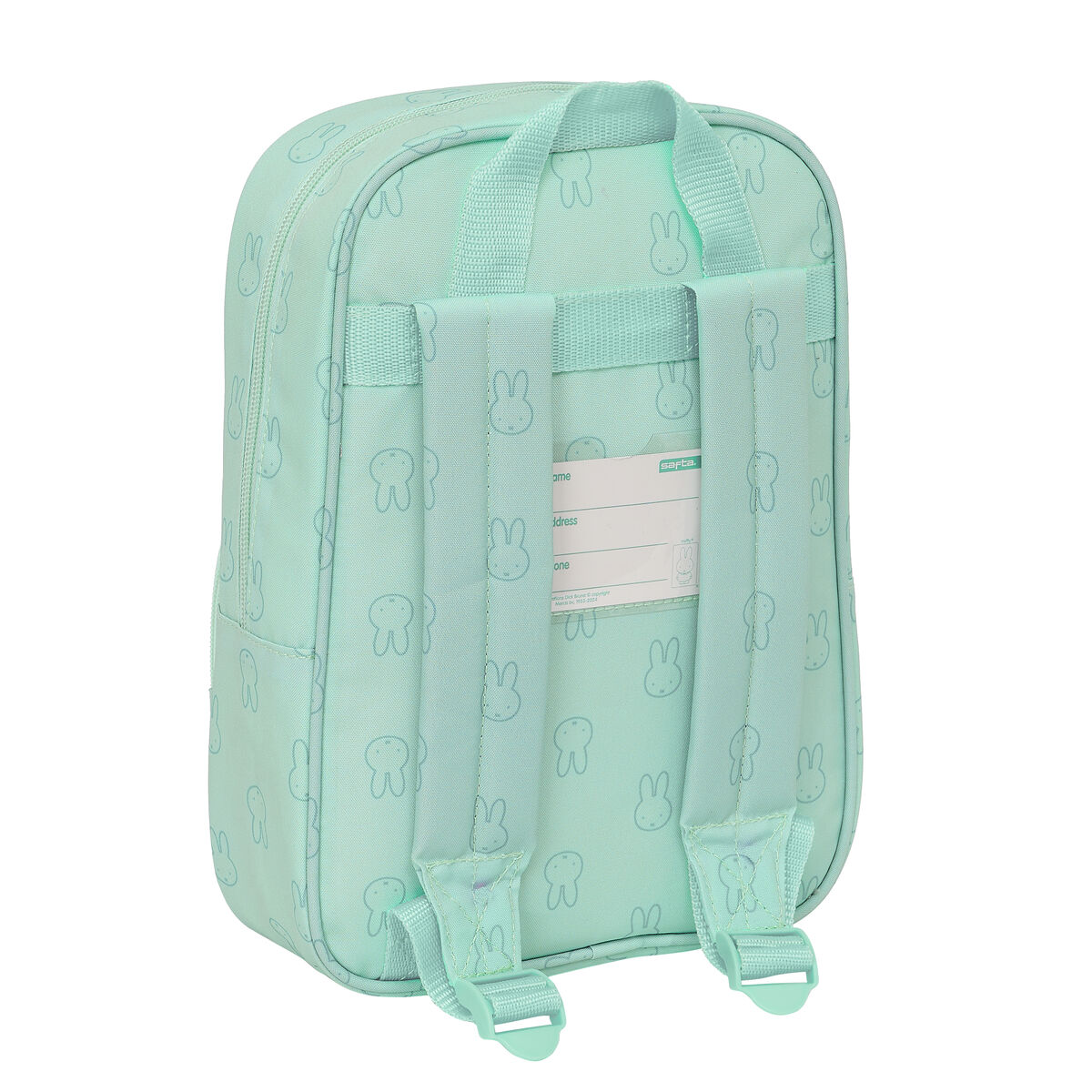 Skolryggsäck Miffy Menta Mint 20 x 28 x 8 cm - 3