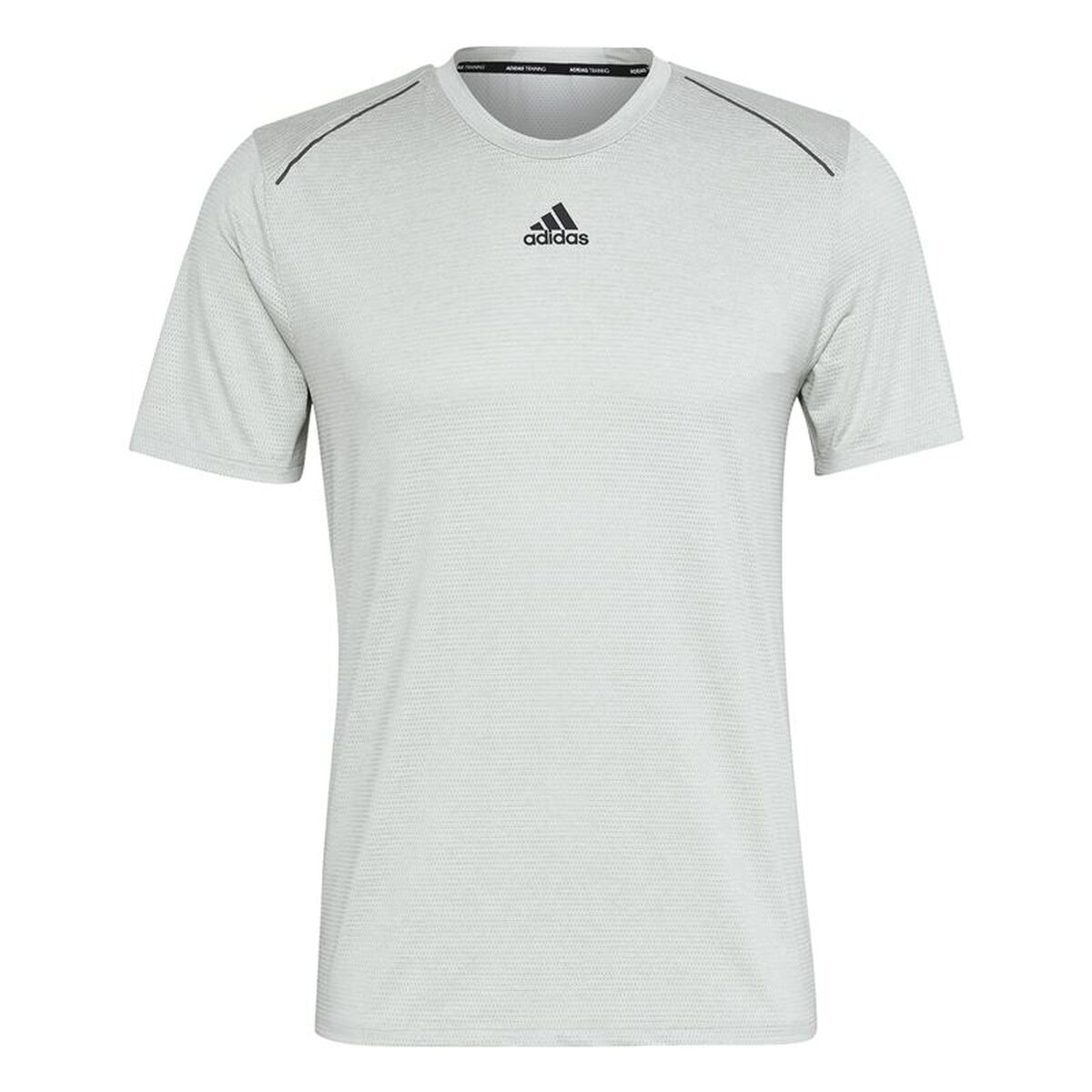 T-shirt med kortärm Herr Adidas Ljusgrön