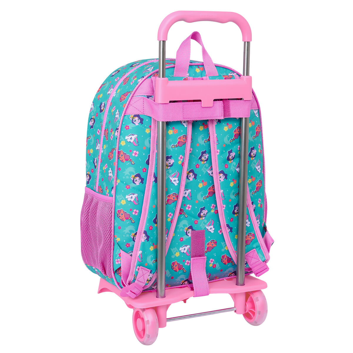 Skolväska med hjul My Little Pony Magic Rosa Turkos 33 x 42 x 14 cm - 3